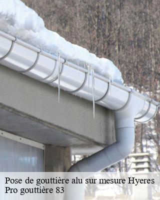 Pose de gouttière alu sur mesure  hyeres-83400 Pro gouttière 83