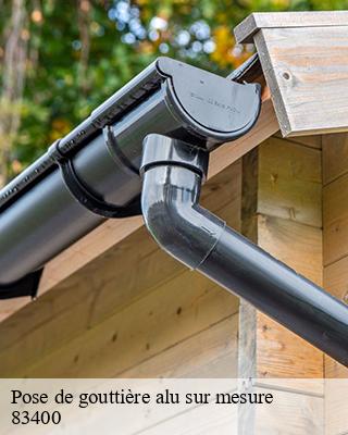 Pose de gouttière alu sur mesure  hyeres-83400 Pro gouttière 83