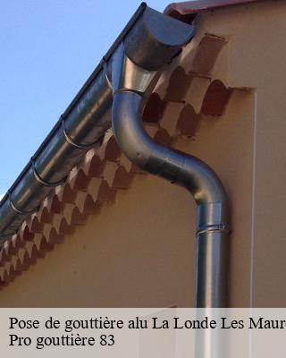 Pose de gouttière alu  la-londe-les-maures-83250 Pro gouttière 83
