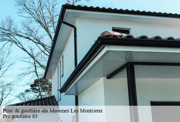 Pose de gouttière alu  meounes-les-montrieux-83136 Pro gouttière 83