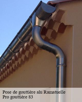 Pose de gouttière alu  ramatuelle-83350 Pro gouttière 83