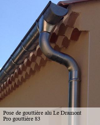 Pose de gouttière alu  le-dramont-83530 Pro gouttière 83