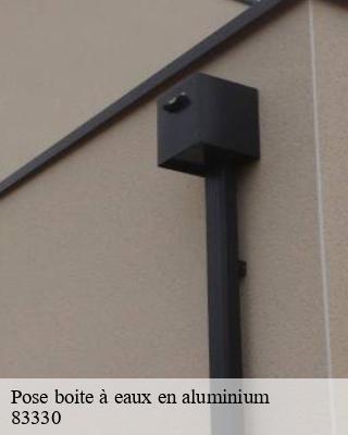 Pose boite à eaux en aluminium   evenos-83330 Pro gouttière 83