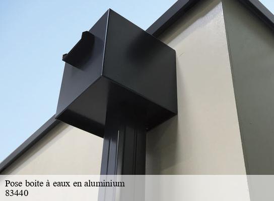 Pose boite à eaux en aluminium   montauroux-83440 Pro gouttière 83