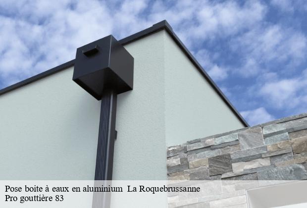 Pose boite à eaux en aluminium   la-roquebrussanne-83136 Pro gouttière 83