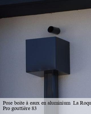 Pose boite à eaux en aluminium   la-roquebrussanne-83136 Pro gouttière 83