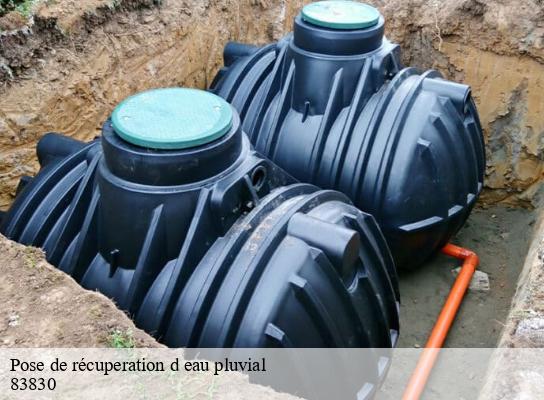 Pose de récuperation d eau pluvial  figanieres-83830 Pro gouttière 83