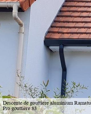Descente de gouttiere aluminium  ramatuelle-83350 Pro gouttière 83