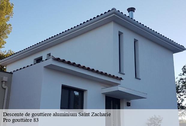 Descente de gouttiere aluminium  saint-zacharie-83640 Pro gouttière 83
