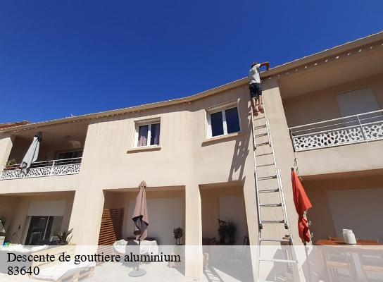 Descente de gouttiere aluminium  saint-zacharie-83640 Pro gouttière 83