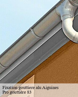 Fixation gouttiere alu  aiguines-83630 Pro gouttière 83