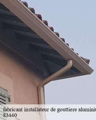 fabricant installateur de gouttiere aluminium  saint-paul-en-foret-83440 Pro gouttière 83