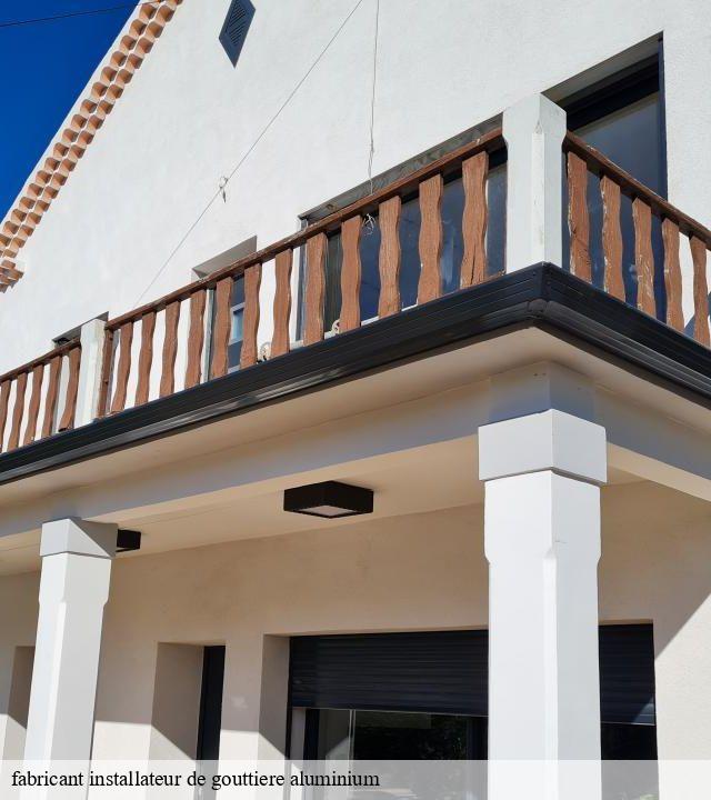 fabricant installateur de gouttiere aluminium  villecroze-83690 Pro gouttière 83